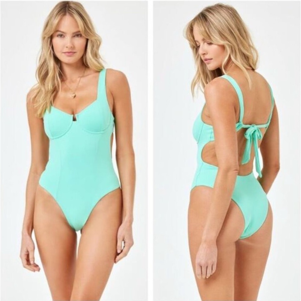 L*SPACE Kendal Underwire One-Piece Swimsuit Size XL